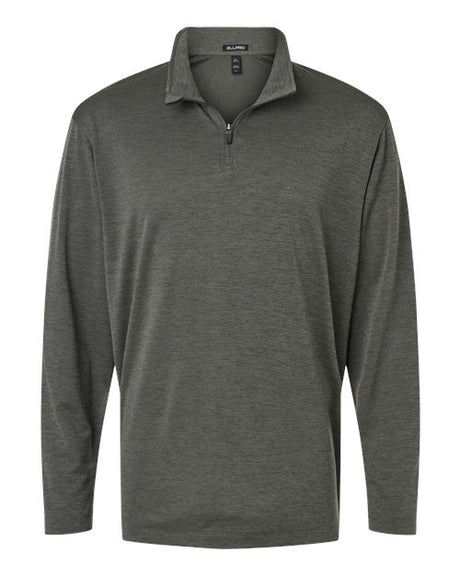 Men's Pro-Lock Performance Mélange Quarter-Zip Pullover