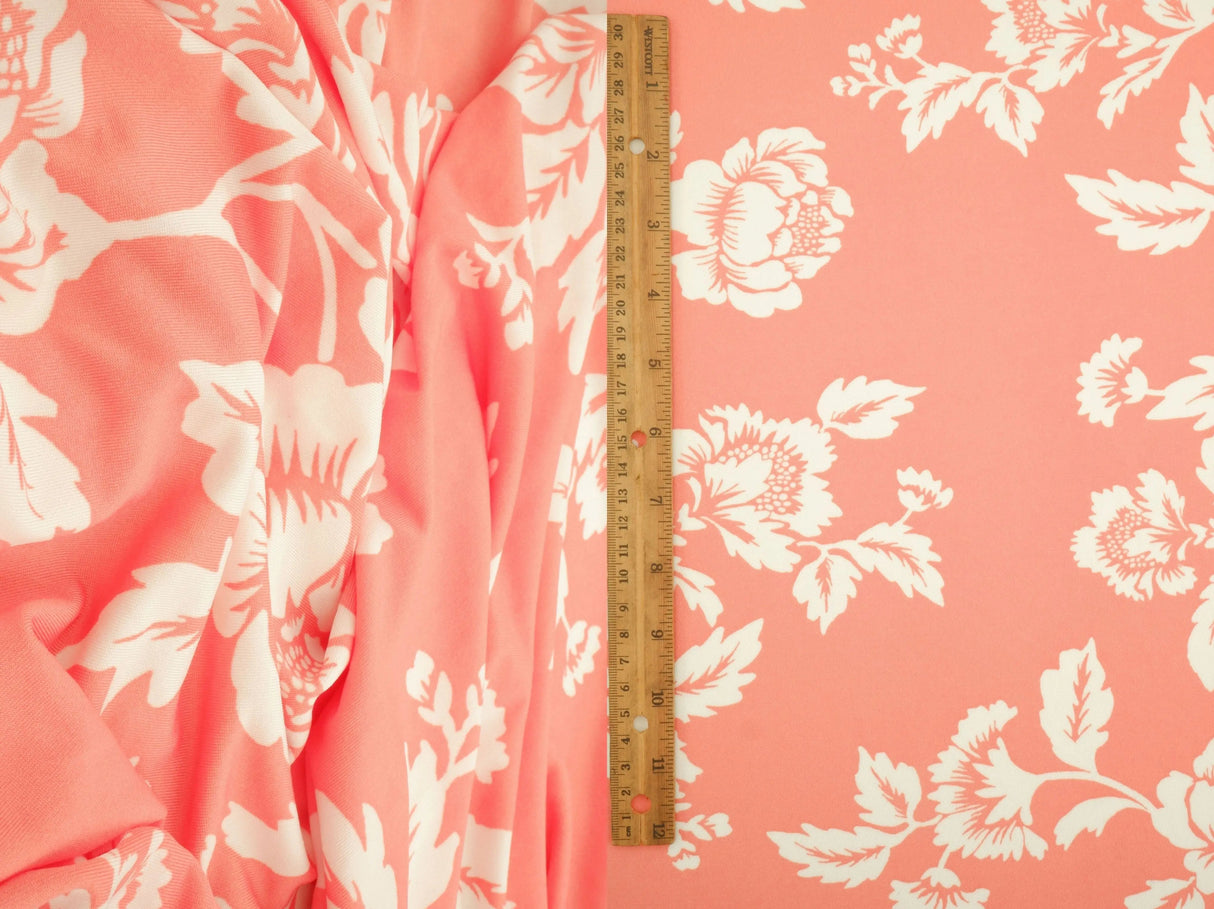 Floral DTY Knit Fabric