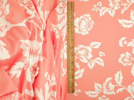 Floral DTY Knit Fabric