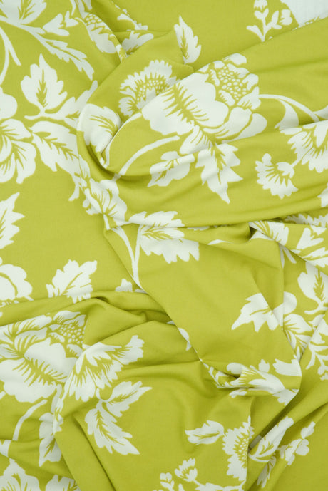 Floral DTY Knit Fabric