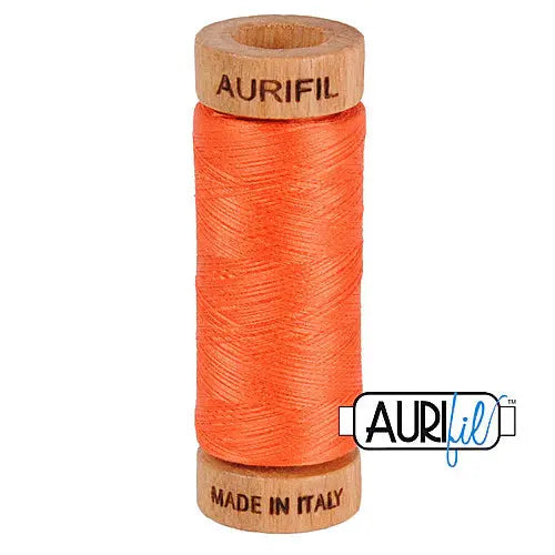 Cotton Thread 80wt Dusty Orange Aurifil Spool