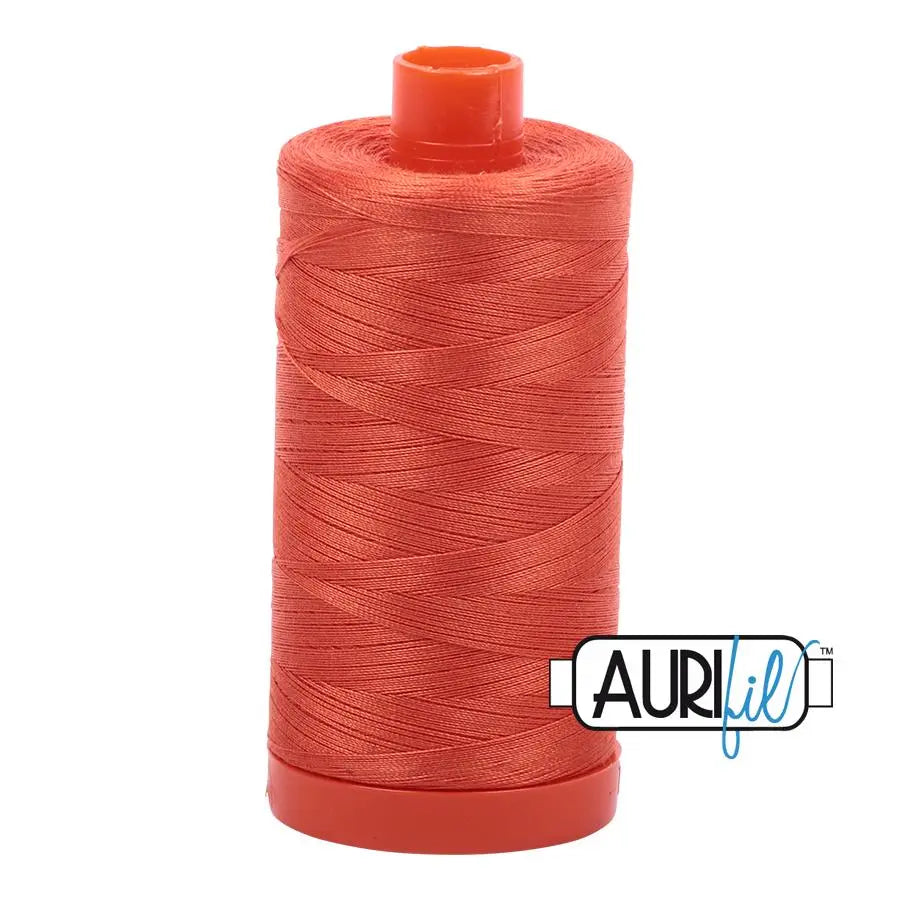 Cotton Thread Dusty Orange 50wt Large Spool