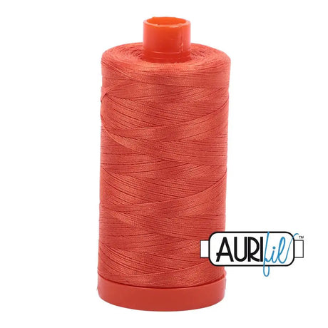 Cotton Thread Dusty Orange 50wt Large Spool