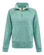 J. America Women's Electric Fleece Quarter-Zip Sweatshirt