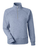 J. America Women's Electric Fleece Quarter-Zip Sweatshirt