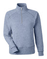 J. America Women's Electric Fleece Quarter-Zip Sweatshirt