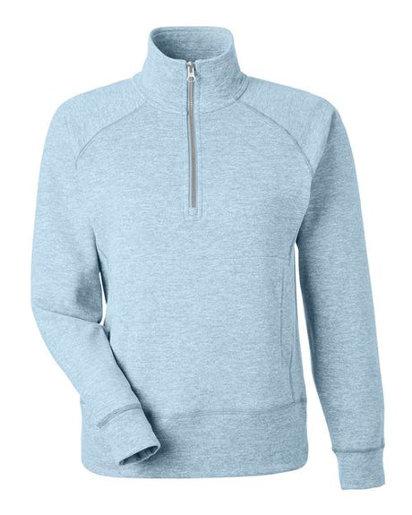 J. America Women's Electric Fleece Quarter-Zip Sweatshirt