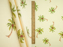 Printed Crepe Knit Palm Tree Fabric