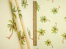 Printed Crepe Knit Palm Tree Fabric