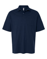JERZEES Men's Dri-Power Polo with Pocket