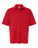 JERZEES Men's Dri-Power Polo with Pocket