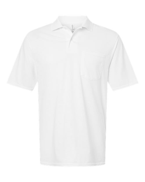 JERZEES Men's Dri-Power Polo with Pocket