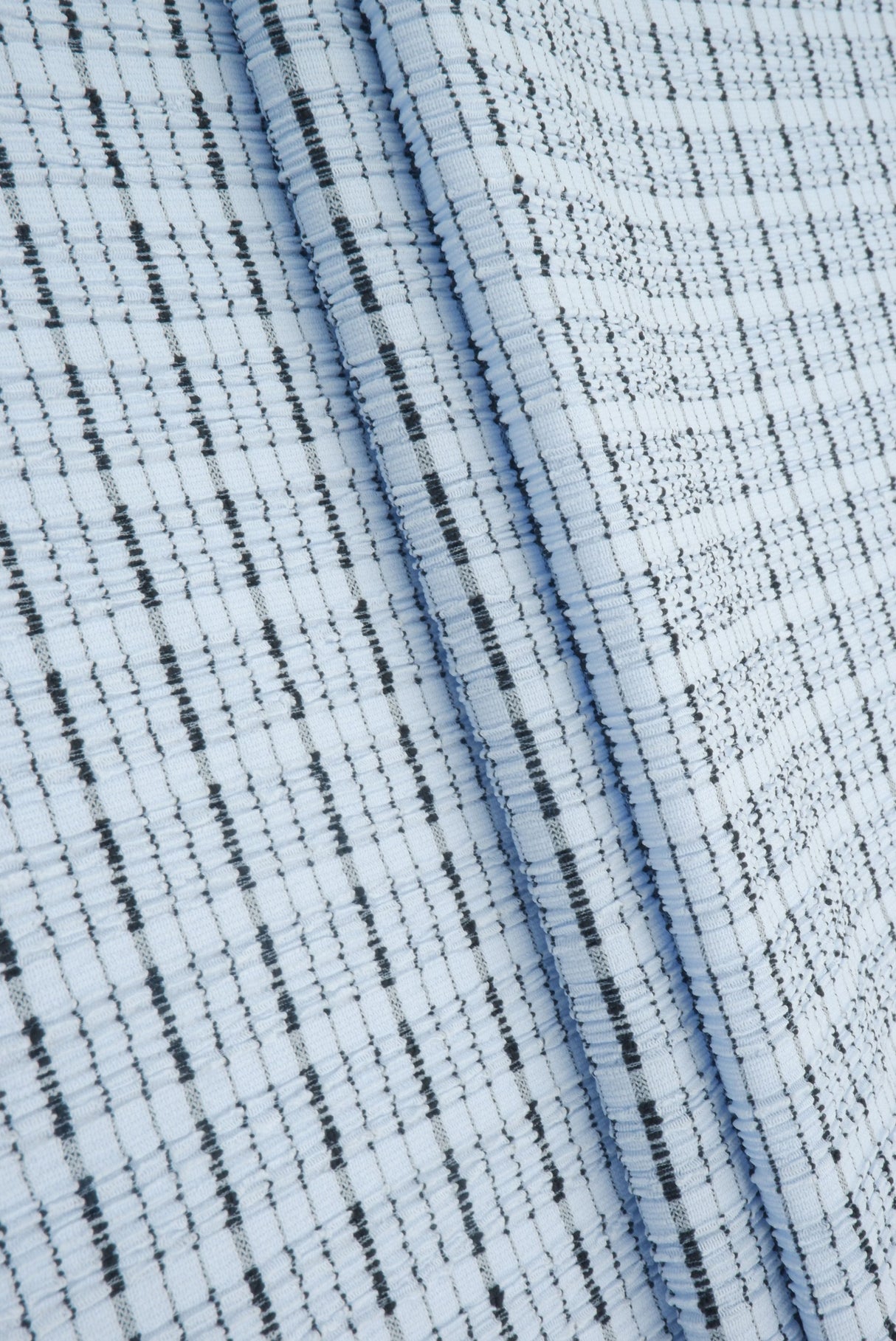 Jacquard Knit Cloudberry Check Fabric