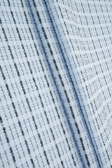 Jacquard Knit Cloudberry Check Fabric