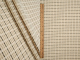 Jacquard Knit Cloudberry Check Fabric
