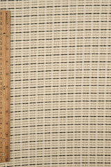 Jacquard Knit Cloudberry Check Fabric