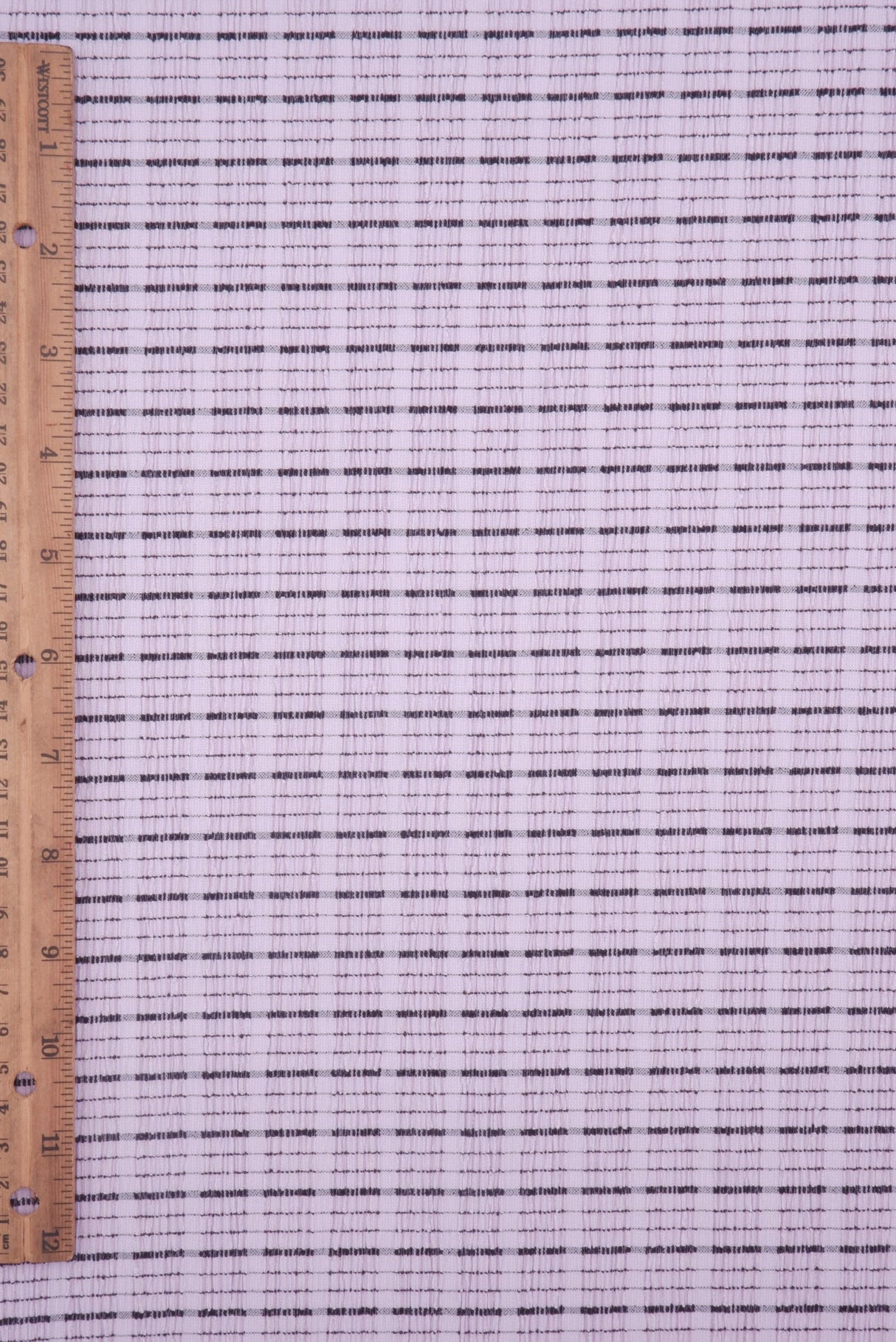Jacquard Knit Cloudberry Check Fabric