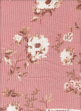 Floral Jacquard Double Knit Fabric