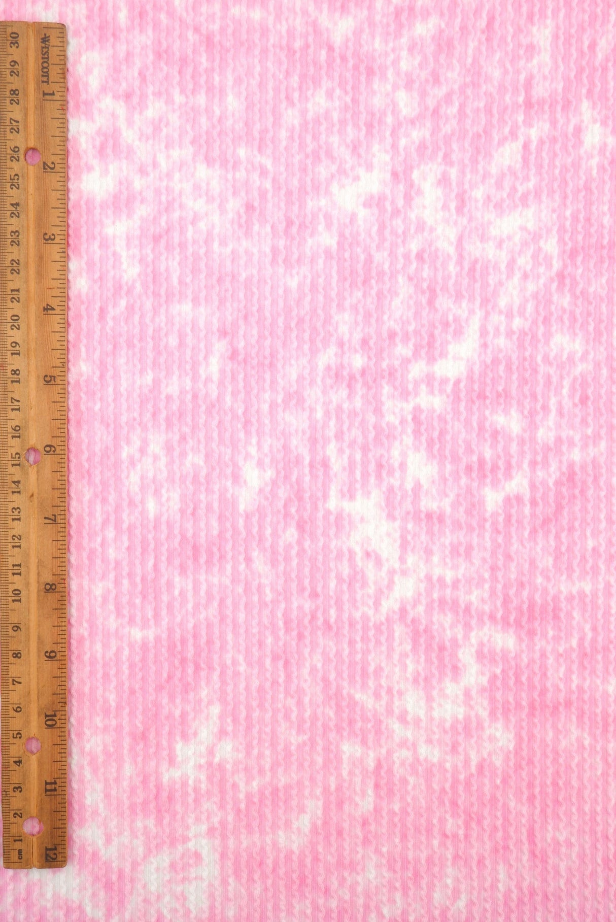 Printed Double Knit Fabric