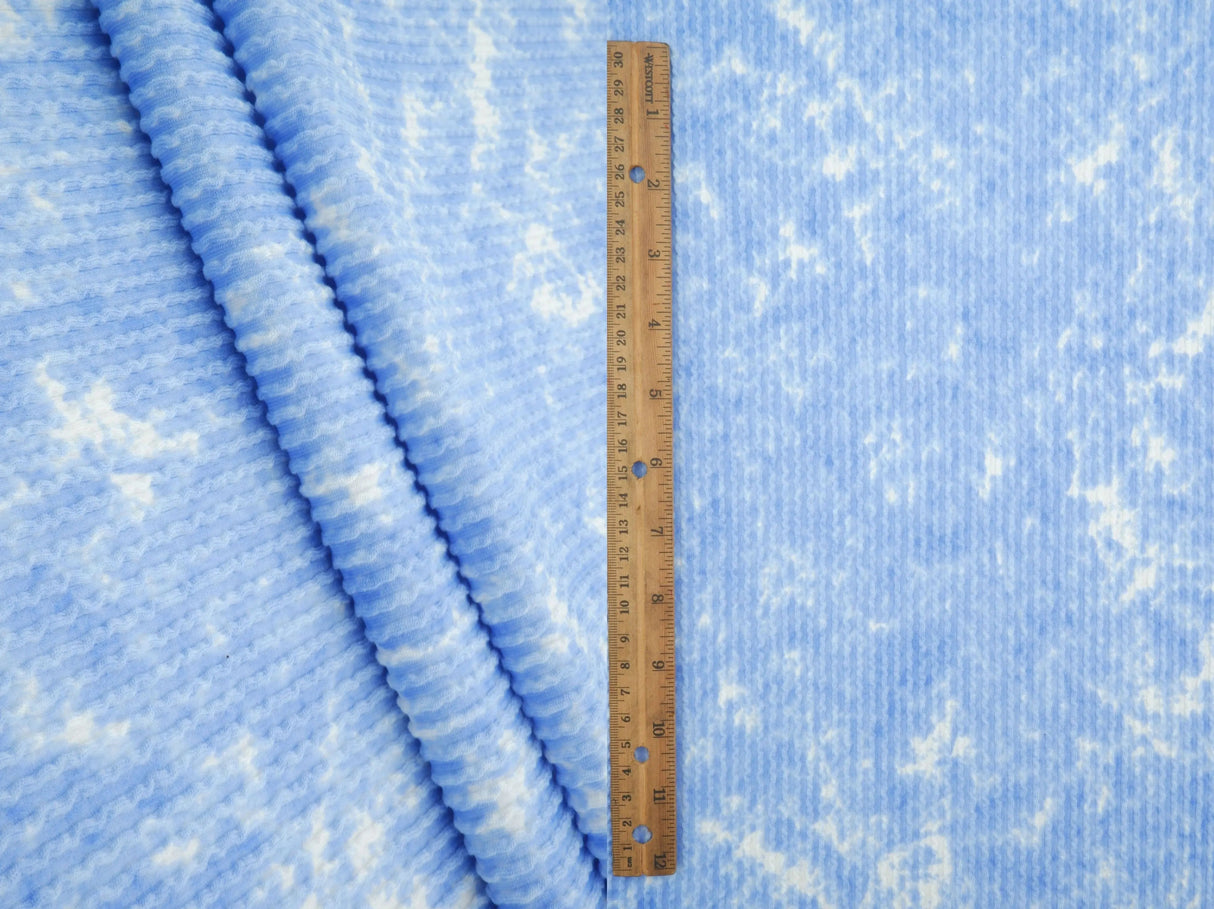 Vintage Washed Look Double Knit Fabric 56/57" Soft Stretch Material for Sewing