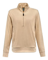 J. America Women's Element Fleece Quarter-Zip Sweatshirt