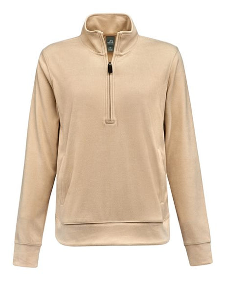 J. America Women's Element Fleece Quarter-Zip Sweatshirt