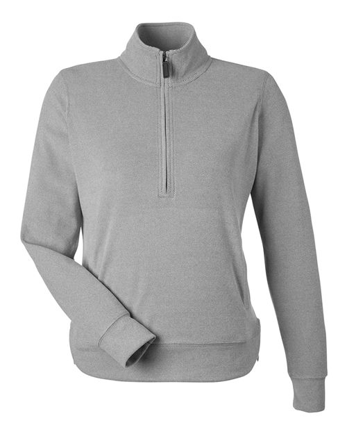 J. America Women's Element Fleece Quarter-Zip Sweatshirt