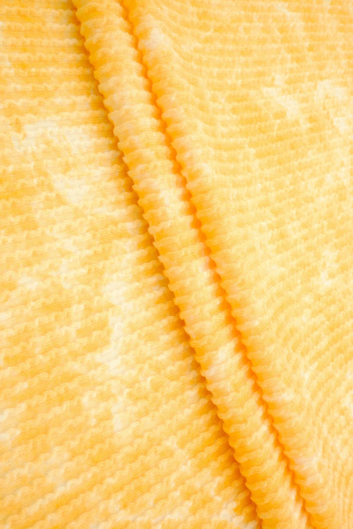 Printed Double Knit Fabric