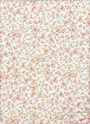Ditsy Print Jersey Fabric in Ivory