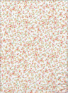 Ditsy Print Jersey Fabric in Ivory