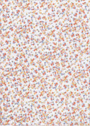Ditsy Print Jersey Fabric in Ivory