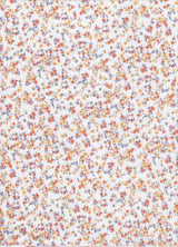 Ditsy Print Jersey Fabric in Ivory