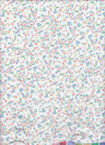 Ditsy Print Jersey Fabric in Ivory