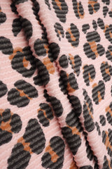 Double Knit Leopard Animal Print