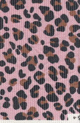 Double Knit Leopard Animal Print
