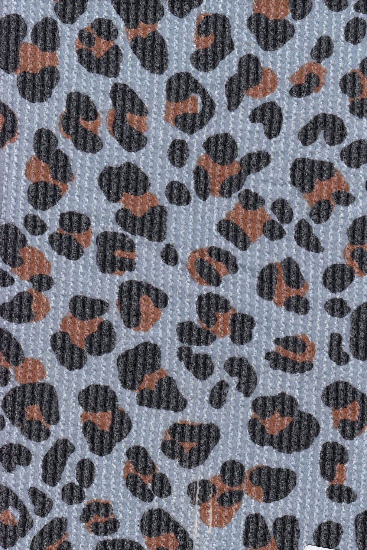 Double Knit Leopard Animal Print