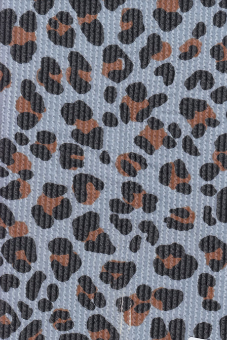 Double Knit Leopard Animal Print