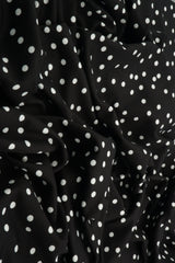 Polka Dot Knit Fabric