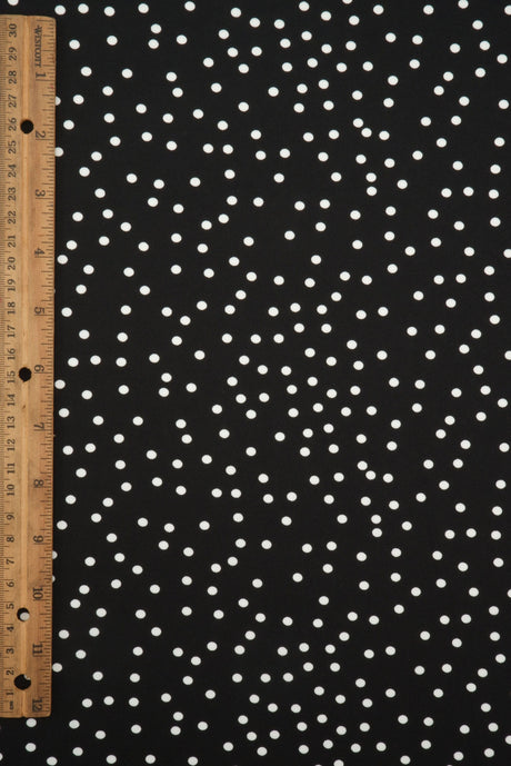 Polka Dot Knit Fabric