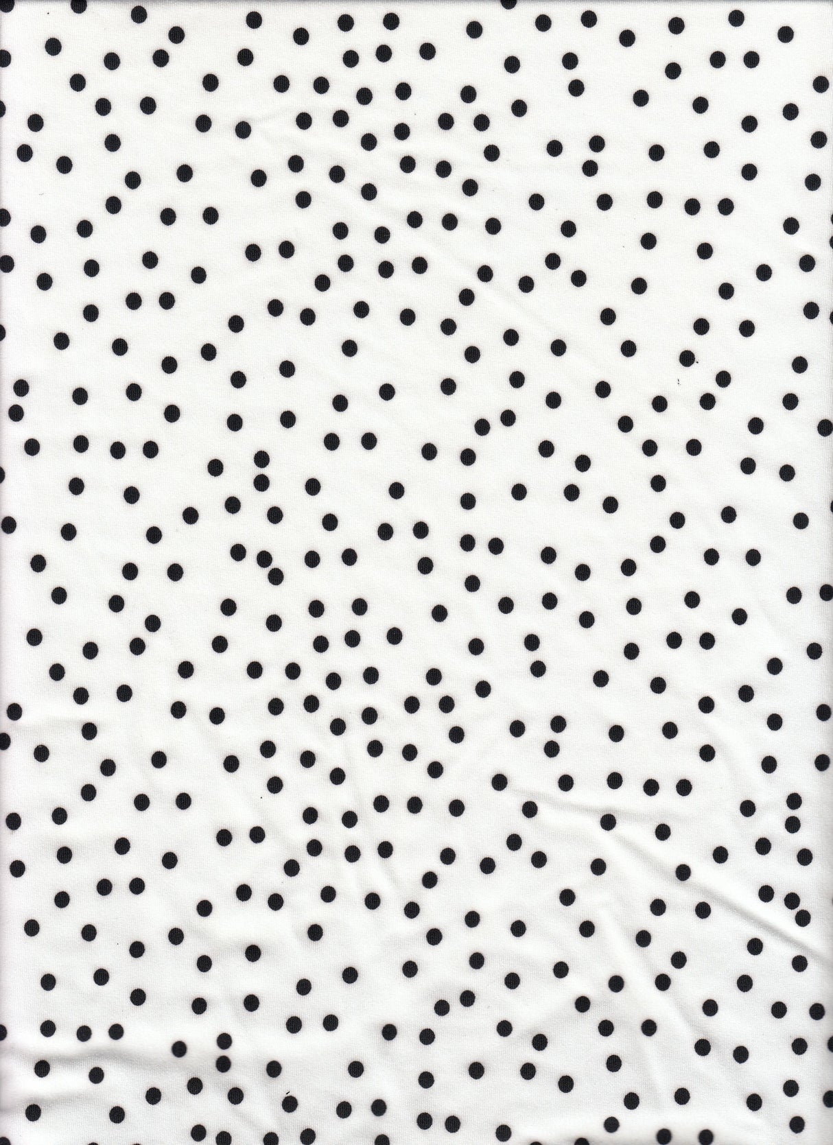 Polka Dot Knit Fabric