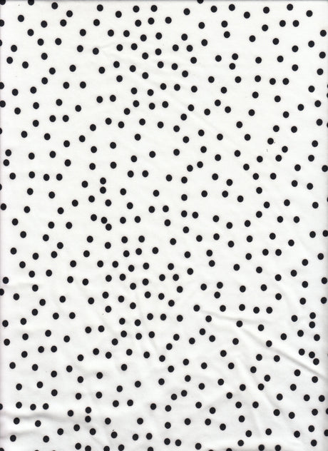 Polka Dot Knit Fabric