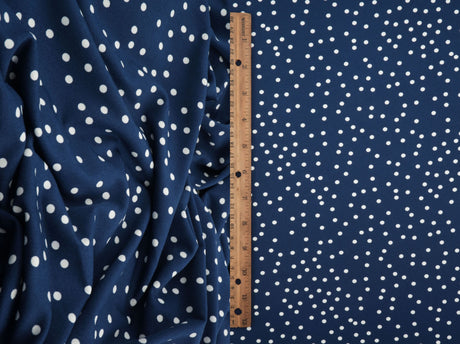 Polka Dot Knit Fabric