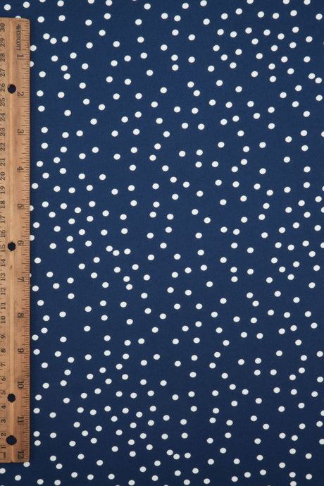 Polka Dot Knit Fabric