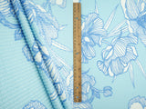 Floral Double Knit Fabric