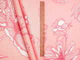 Floral Print Double Knit Fabric 56/57" Soft Stretchy Polyester Rayon Spandex