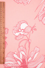 Floral Double Knit Fabric