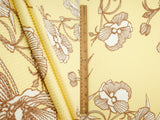Floral Double Knit Fabric