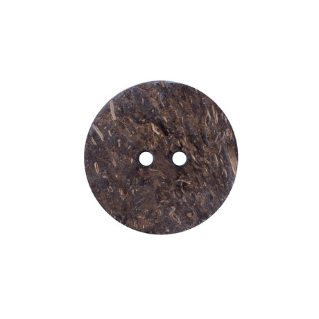 Italian Pebble Printed Coconut Button - 32L/20mm