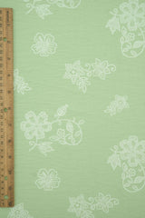 Flower Puff Print Airflow Woven