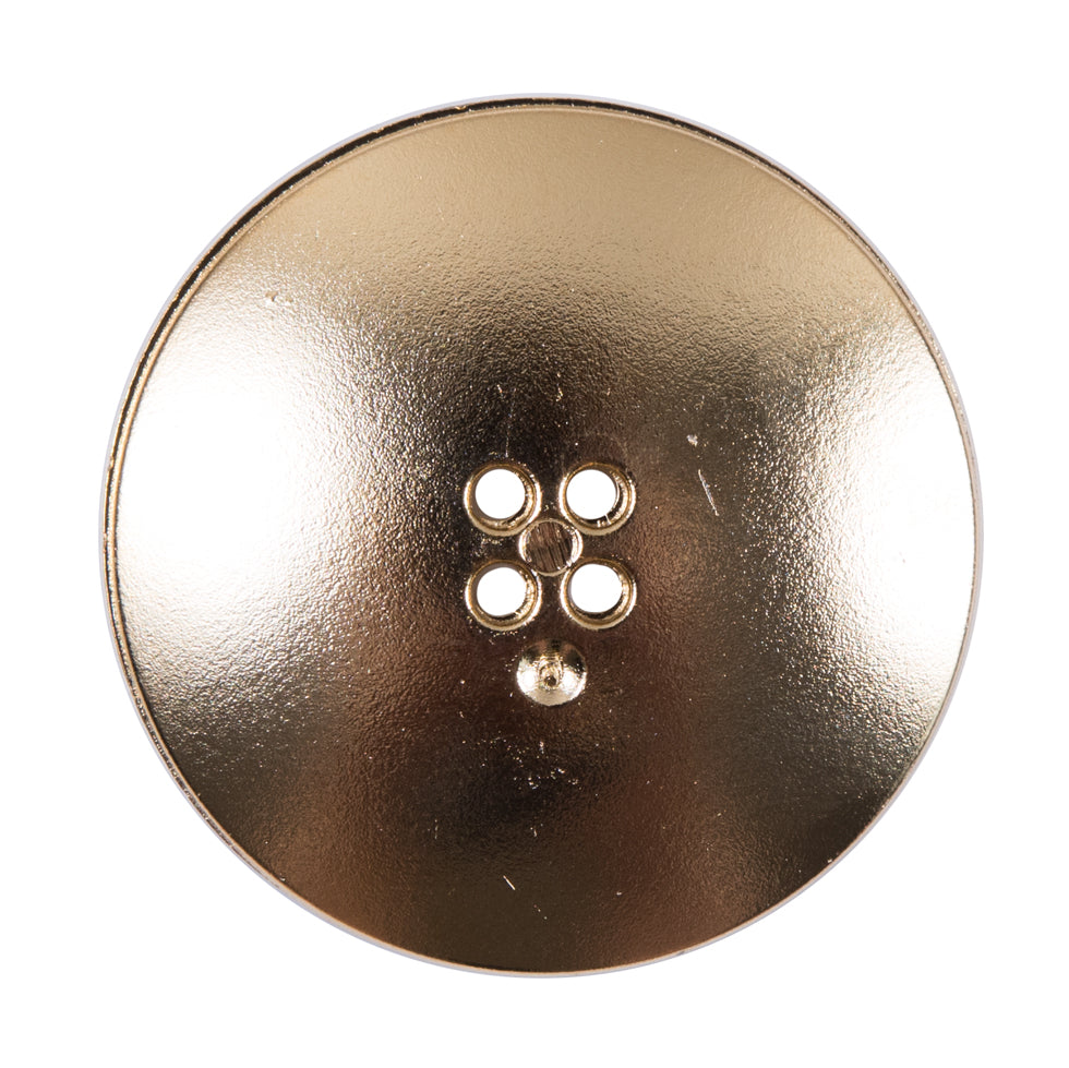 Italian Gold Plated Button - 54L/34mm